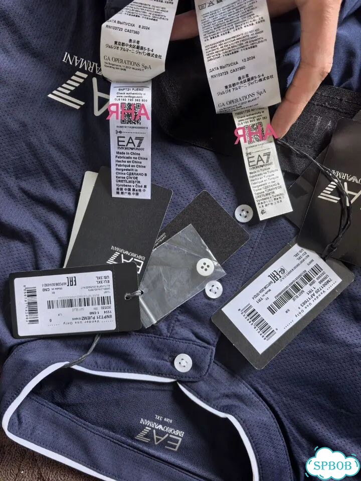 Emporio Armani EA7 Ventus7, новое поло оригинал фото 2