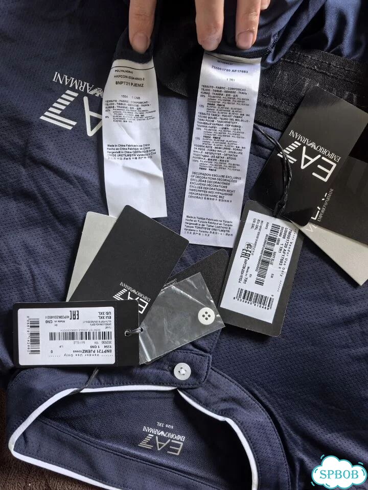 Emporio Armani EA7 Ventus7, новое поло оригинал фото 4