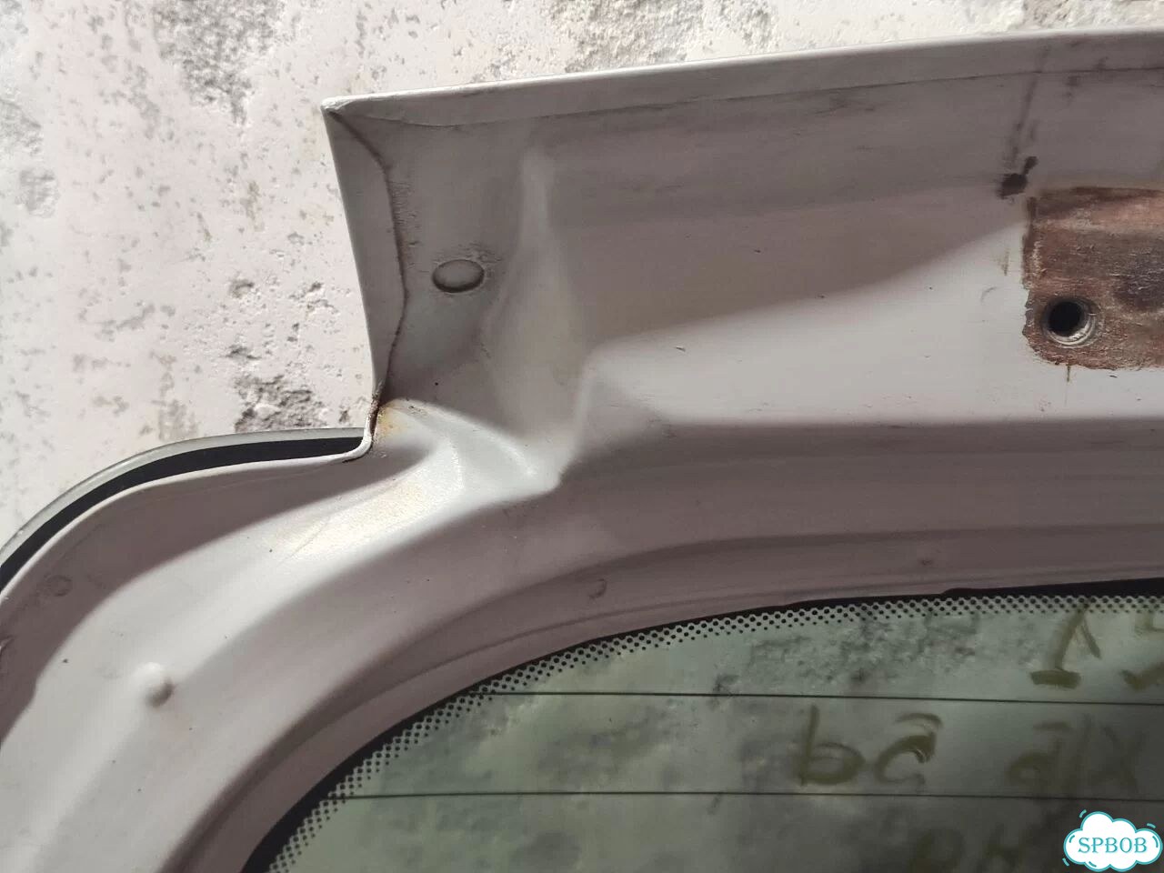 Дверь багажника Chevrolet Aveo T200 (вмятина) фото 10