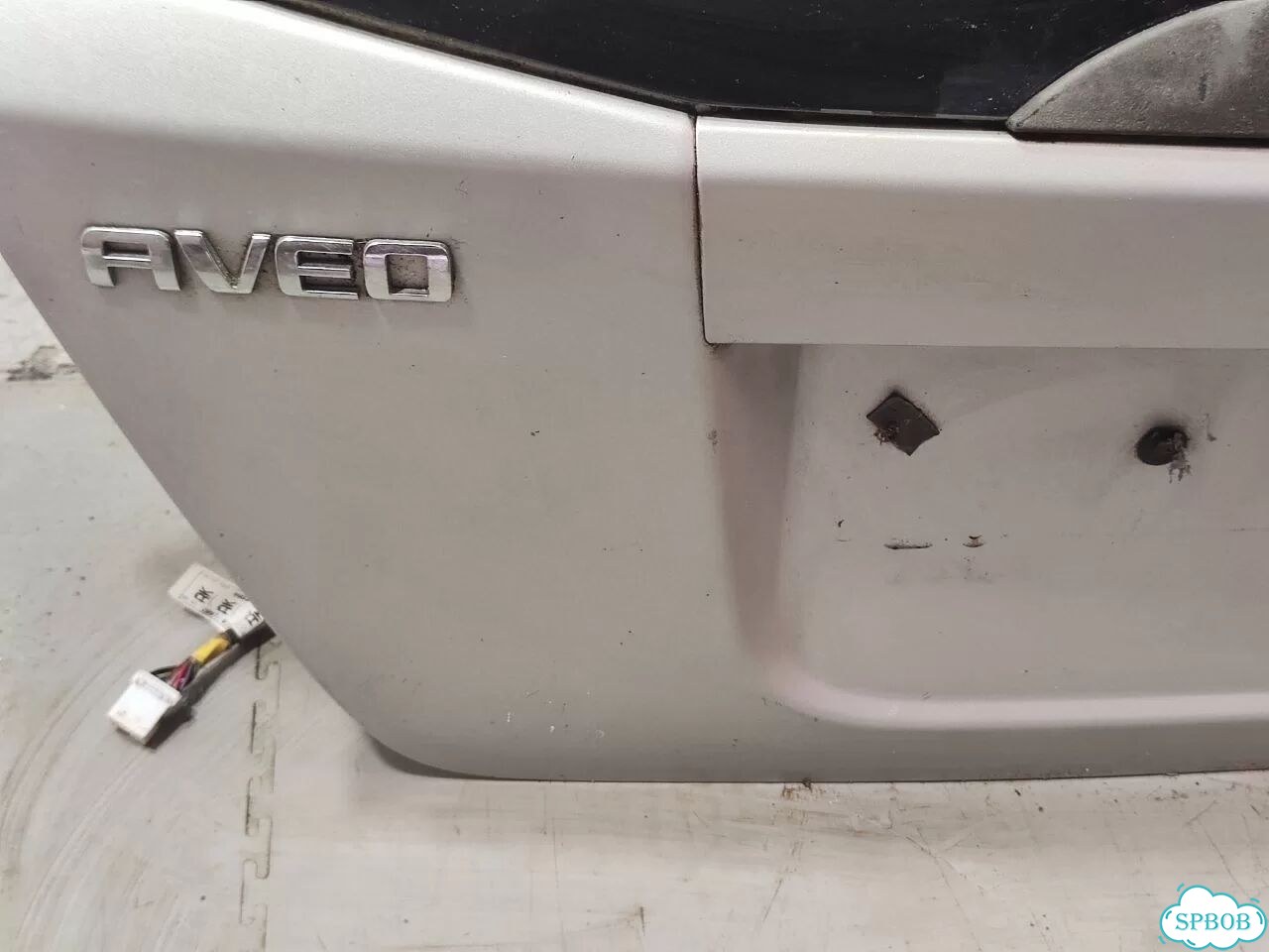 Дверь багажника Chevrolet Aveo T200 (вмятина) фото 6
