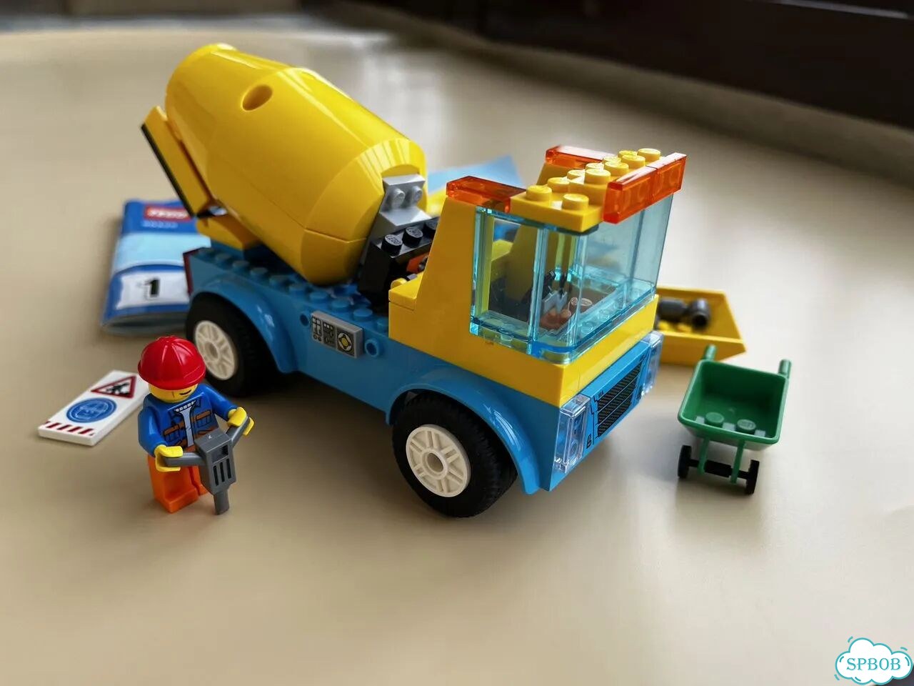 Lego city конструктор бетономешалка оригинал фото 1