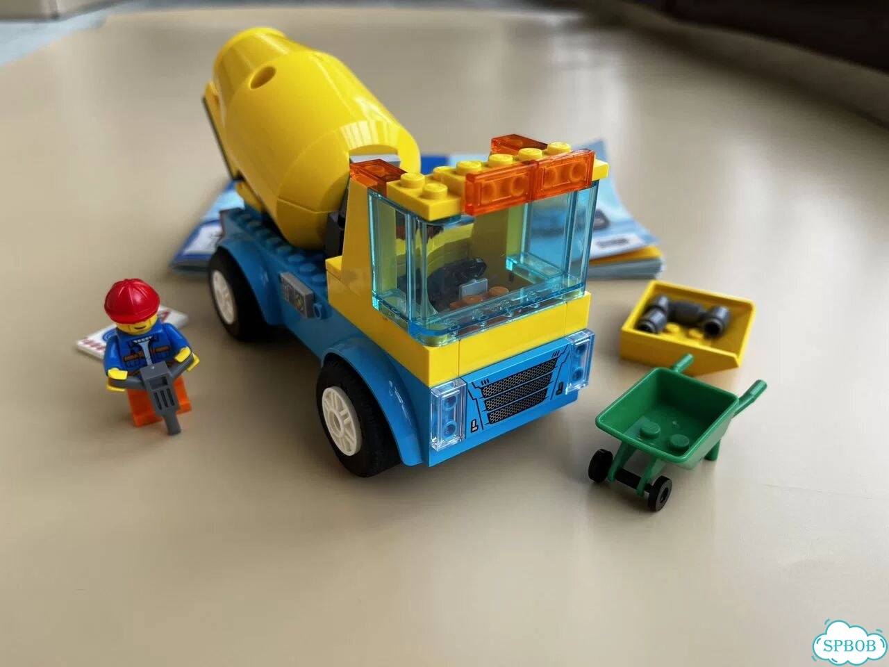 Lego city конструктор бетономешалка оригинал фото 4