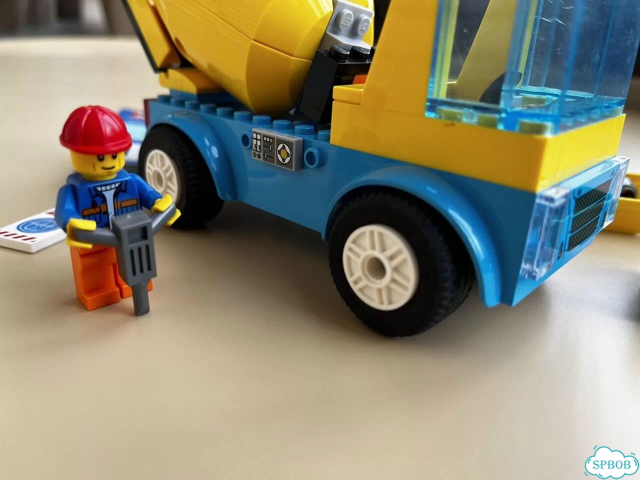 Lego city конструктор бетономешалка оригинал фото 5
