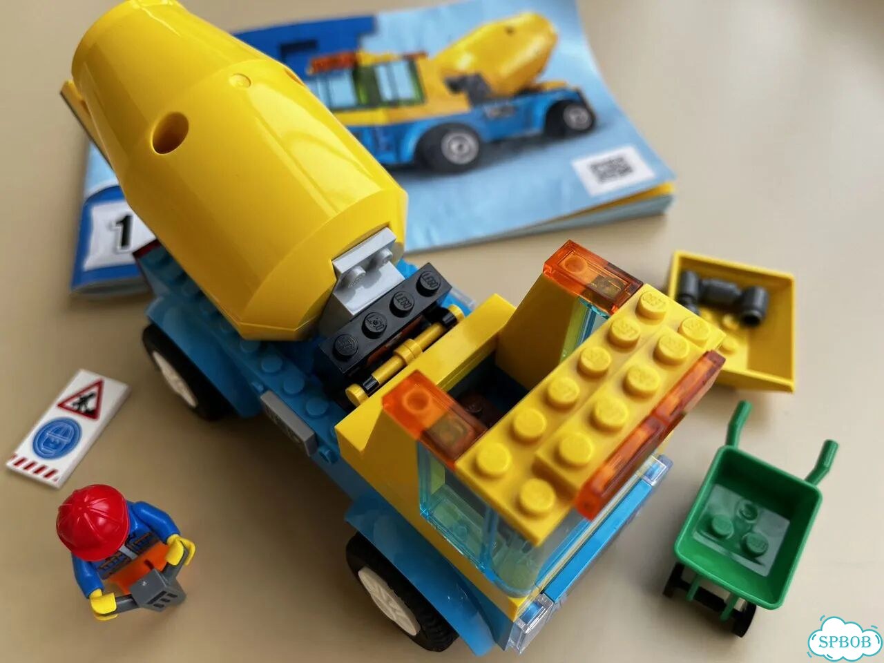 Lego city конструктор бетономешалка оригинал фото 6