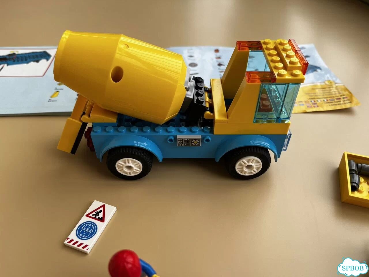 Lego city конструктор бетономешалка оригинал фото 7