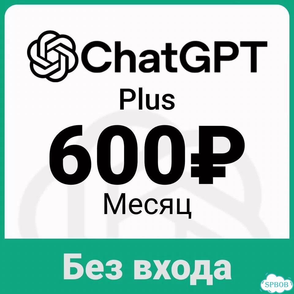 Chat GPT Plus 5.5 (1 месяц) фото 1