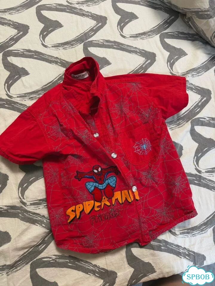 Рубашка для мальчика 92 98 super men фото 1