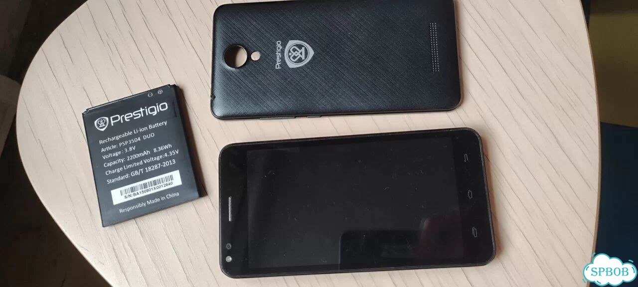 Prestigio MultiPhone 3540 DUO, 4 ГБ, 2 SIM фото 5