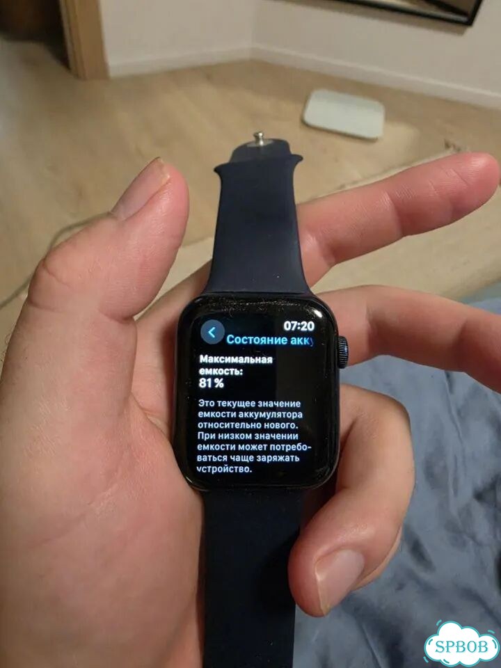Apple Watch Series 6 GPS, 44 мм, оригинал, 81% АКБ фото 2