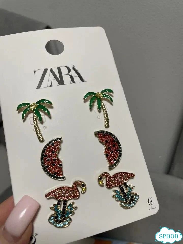 Новые серьги zara оригинал фото 1