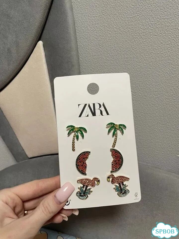 Новые серьги zara оригинал фото 3