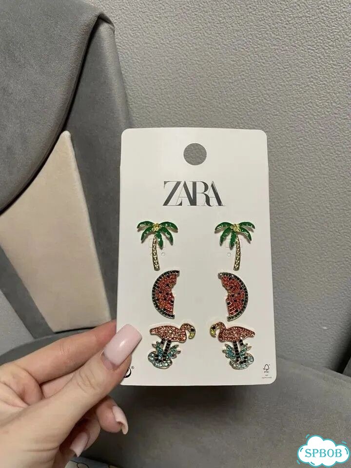 Новые серьги zara оригинал фото 4