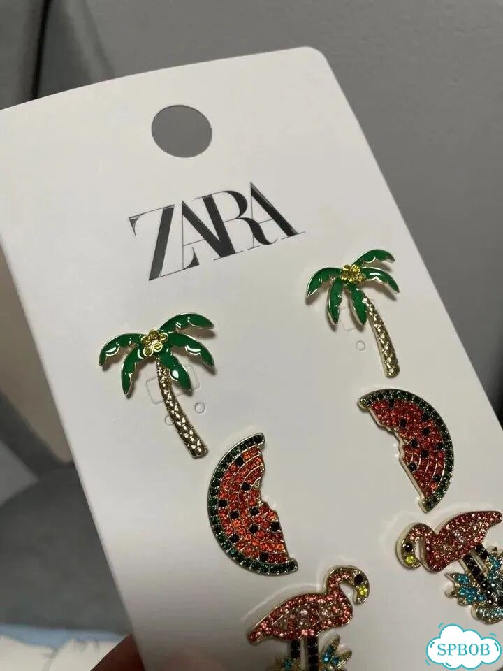 Новые серьги zara оригинал фото 5