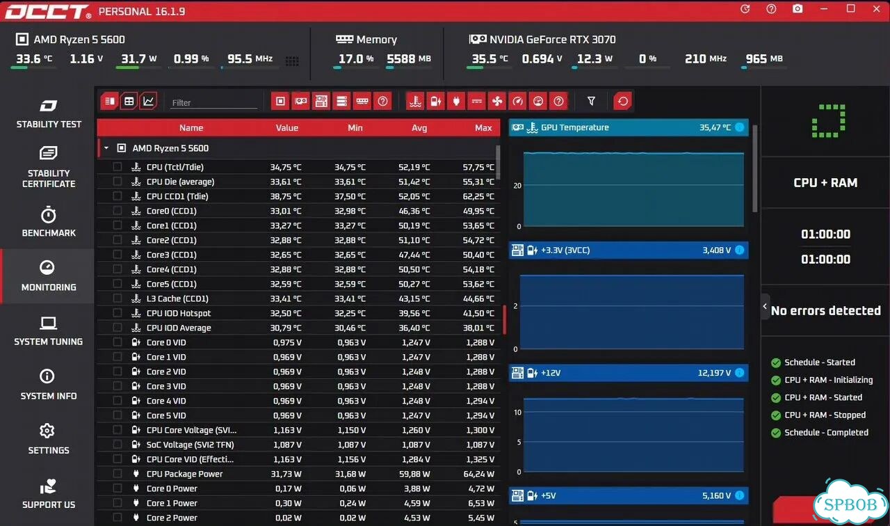 Игровой пк Ryzen 5 5600/RTX 3070, 32/750gb фото 7