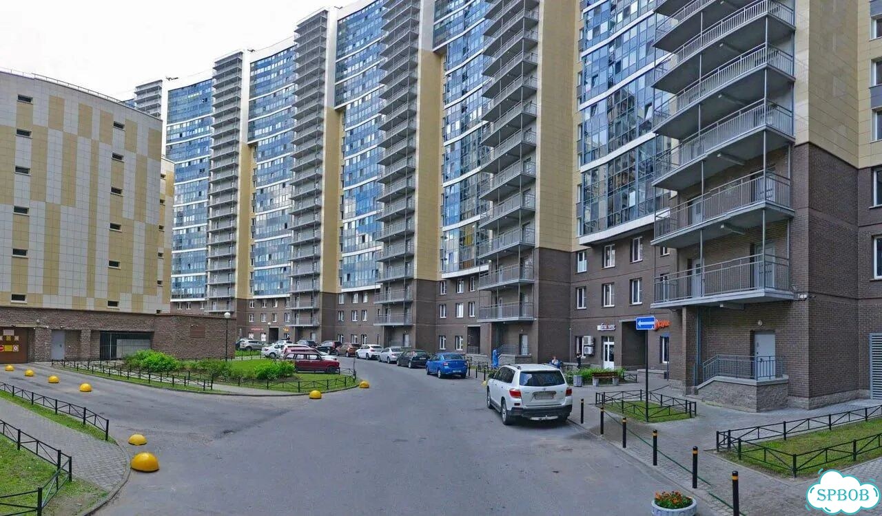 1-к. квартира, 40 м², 19/24 эт. фото 2