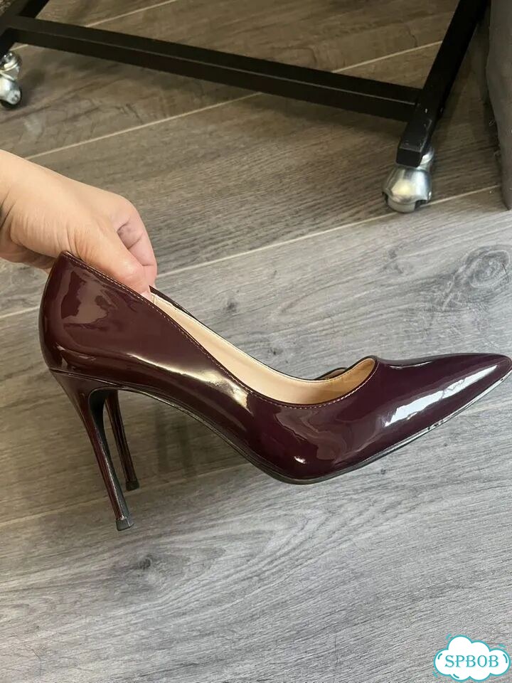 Хилсы skyheels бордовые фото 1