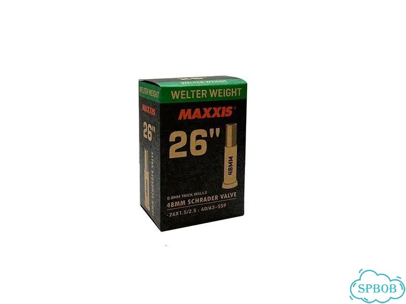 Камера Maxxis Welter Weight 26x1.5-2.5 AV 48мм фото 1