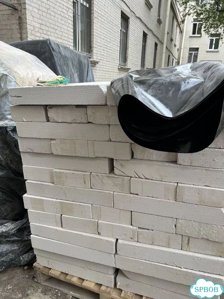 Газобетонный блок ск Д500, 625*250*100 мм фото 1