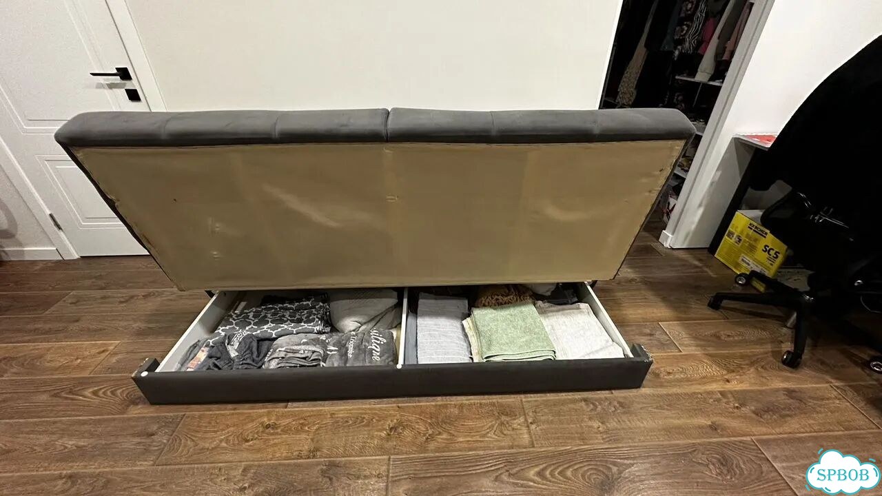 Диван прямой раскладной фото 6