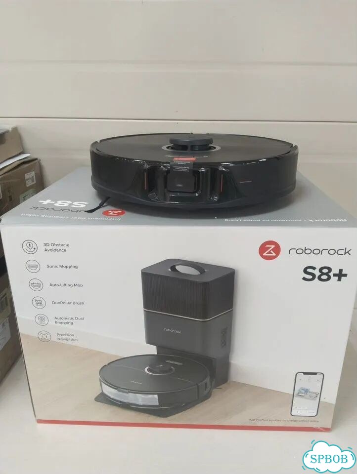 Робот-пылесос Roborock S8+ Новый Гарантия Чек фото 7