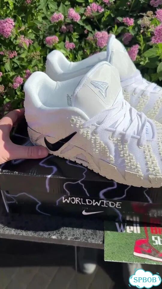 Баскетбольные кроссовки Nike Ja 3 белые фото 1