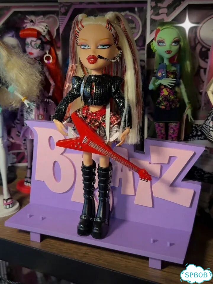 Полочка Bratz Братз для кукол фиолетовая фото 6