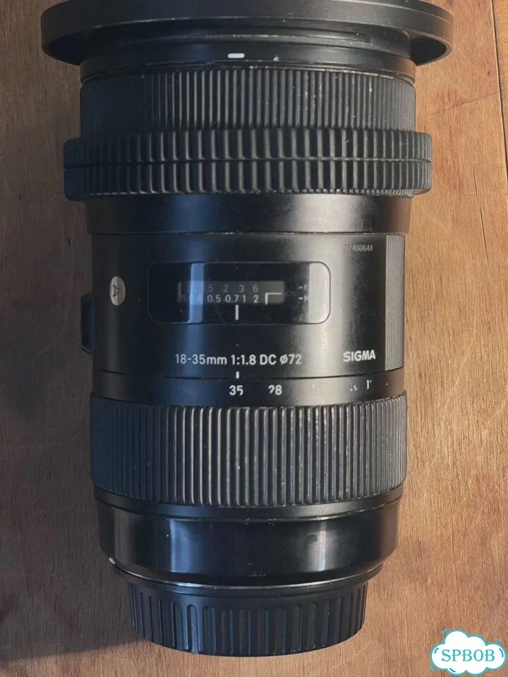 Объектив Sigma art 18-35mm фото 4