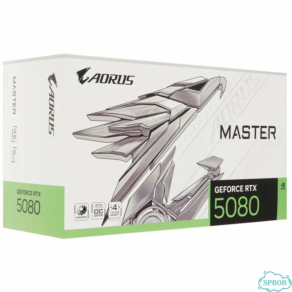 RTX 5080 aorus master ICE фото 1