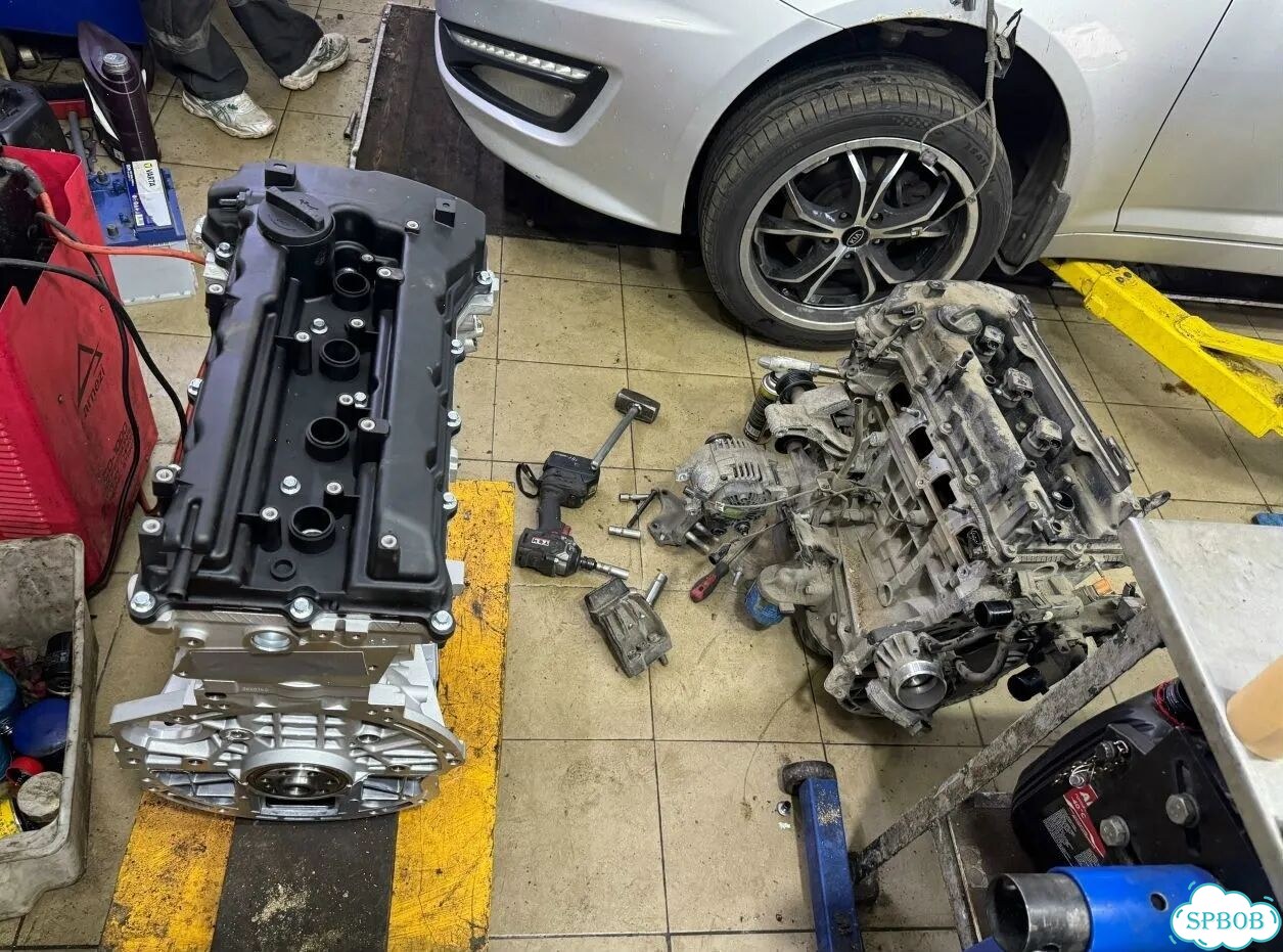 Мотор G4KE 2.4 л для Kia Optima фото 7