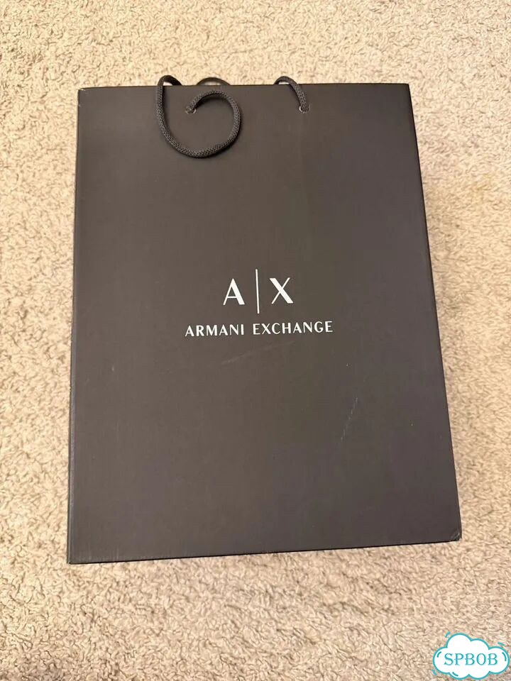 Коробка пакет для обуви armani exchange фото 6