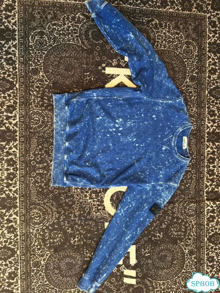 Stone island off dye синий свитшот фото 1
