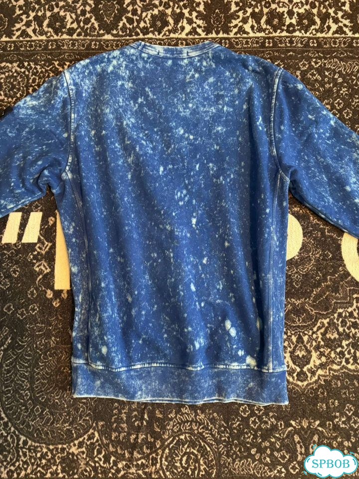 Stone island off dye синий свитшот фото 4