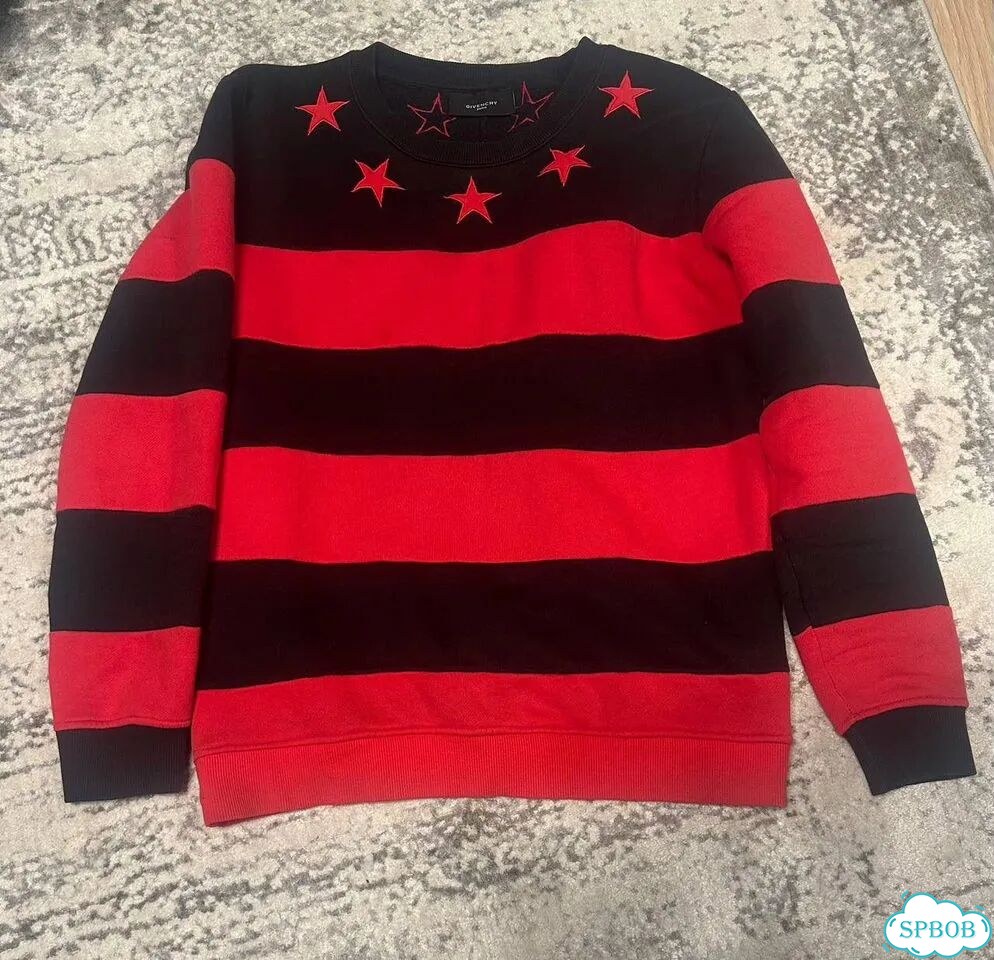 Givenchy stars свитшот stripe rare фото 2