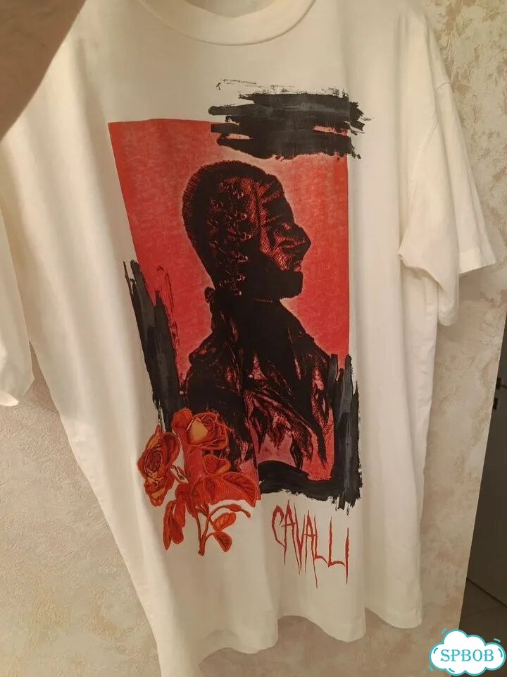 Roberto cavalli футболка фото 3