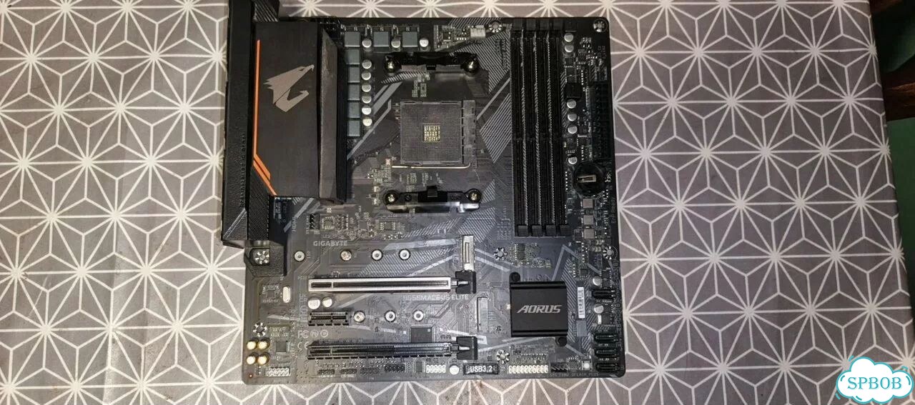 B550M aorus elite AM4 Материнская плата фото 1