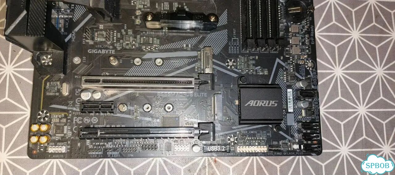 B550M aorus elite AM4 Материнская плата фото 2