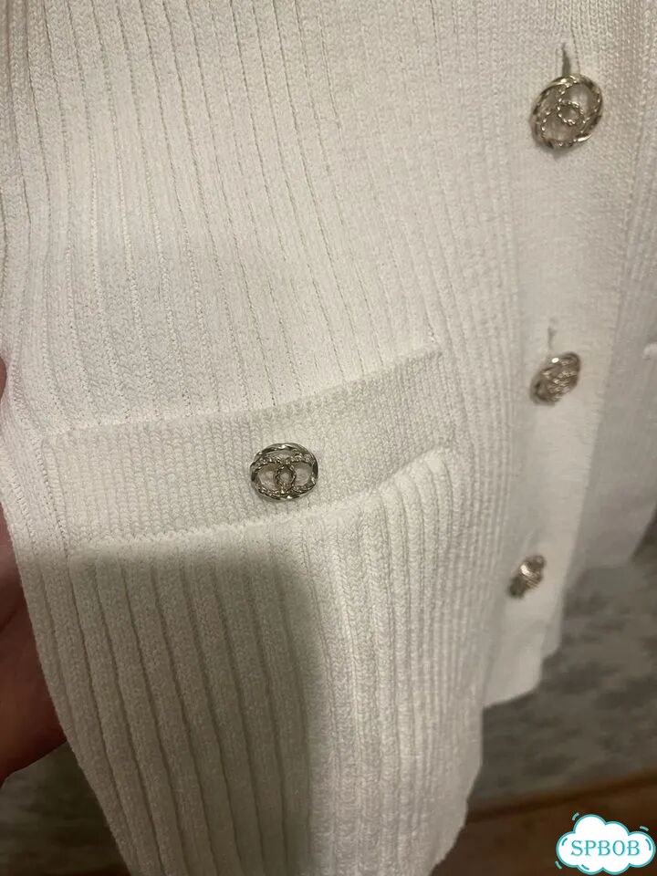 Кардиган chanel женский, летний, хлопок фото 4