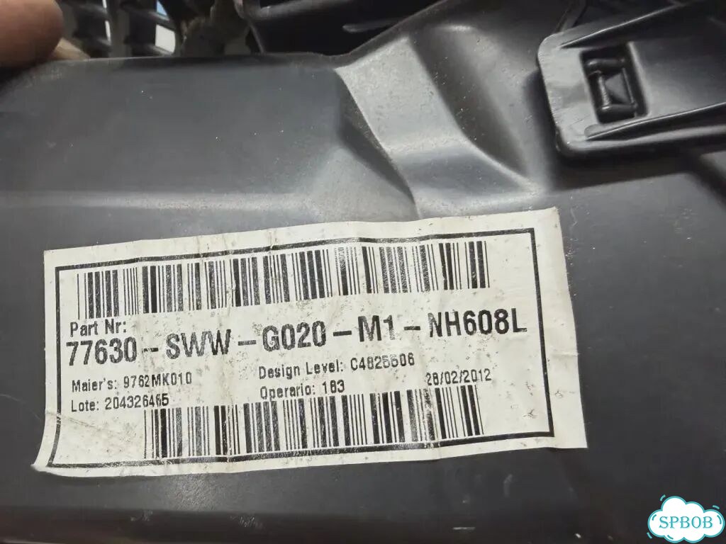 Дефлектор воздушный (салон) Honda Accord 8 фото 5