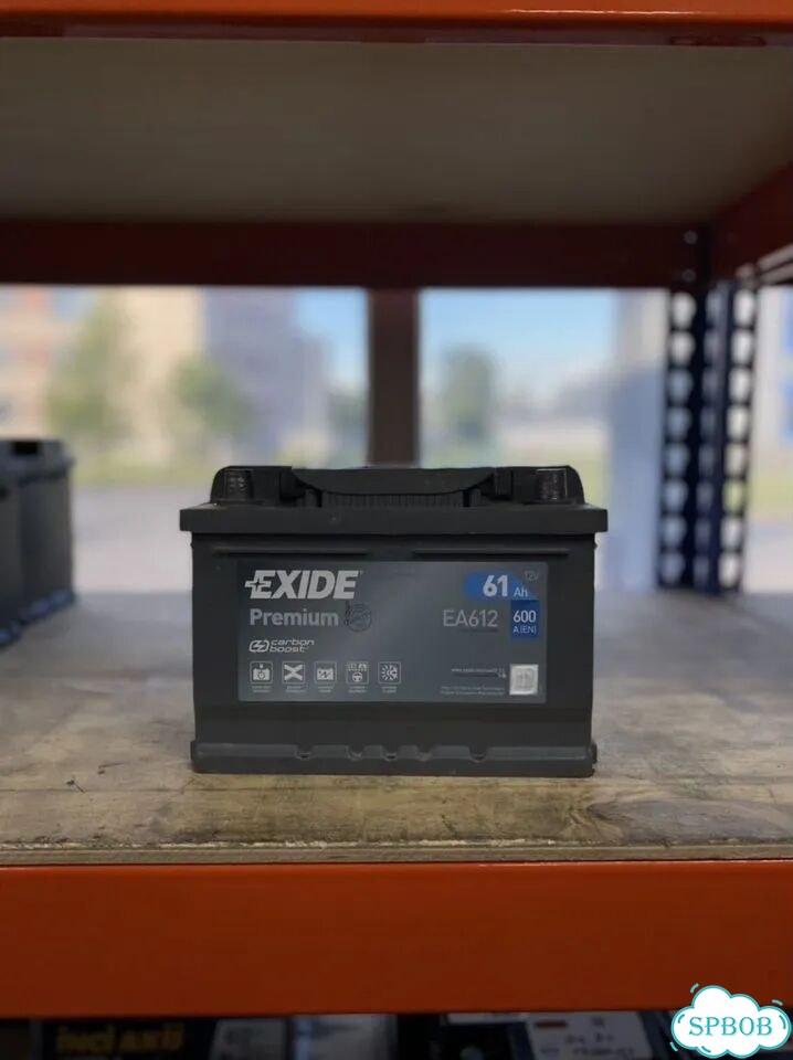 Аккумулятор Exide 61Ah контрактный на поло фото 2
