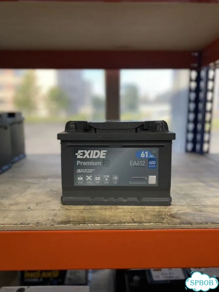 Аккумулятор Exide 61Ah контрактный на поло фото 3