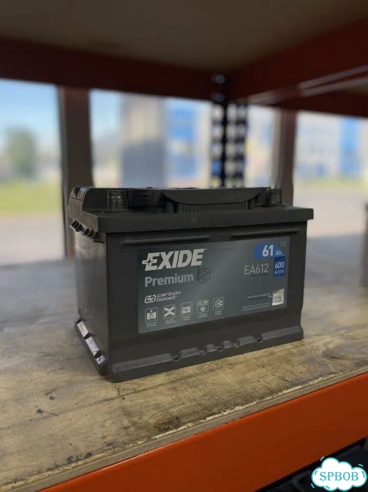 Аккумулятор Exide 61Ah контрактный на поло фото 5