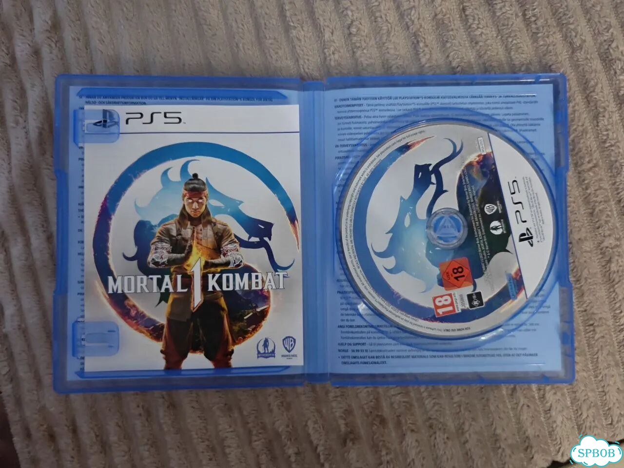 Mortal Kombat 1 ps5 диск фото 2