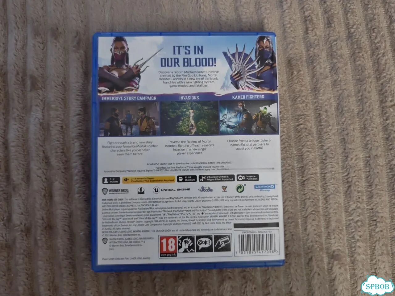 Mortal Kombat 1 ps5 диск фото 3