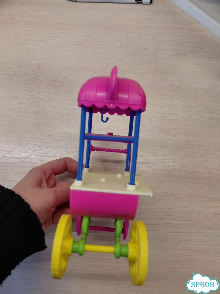 Игрушечная тележка из набора Enchatimals фото 3