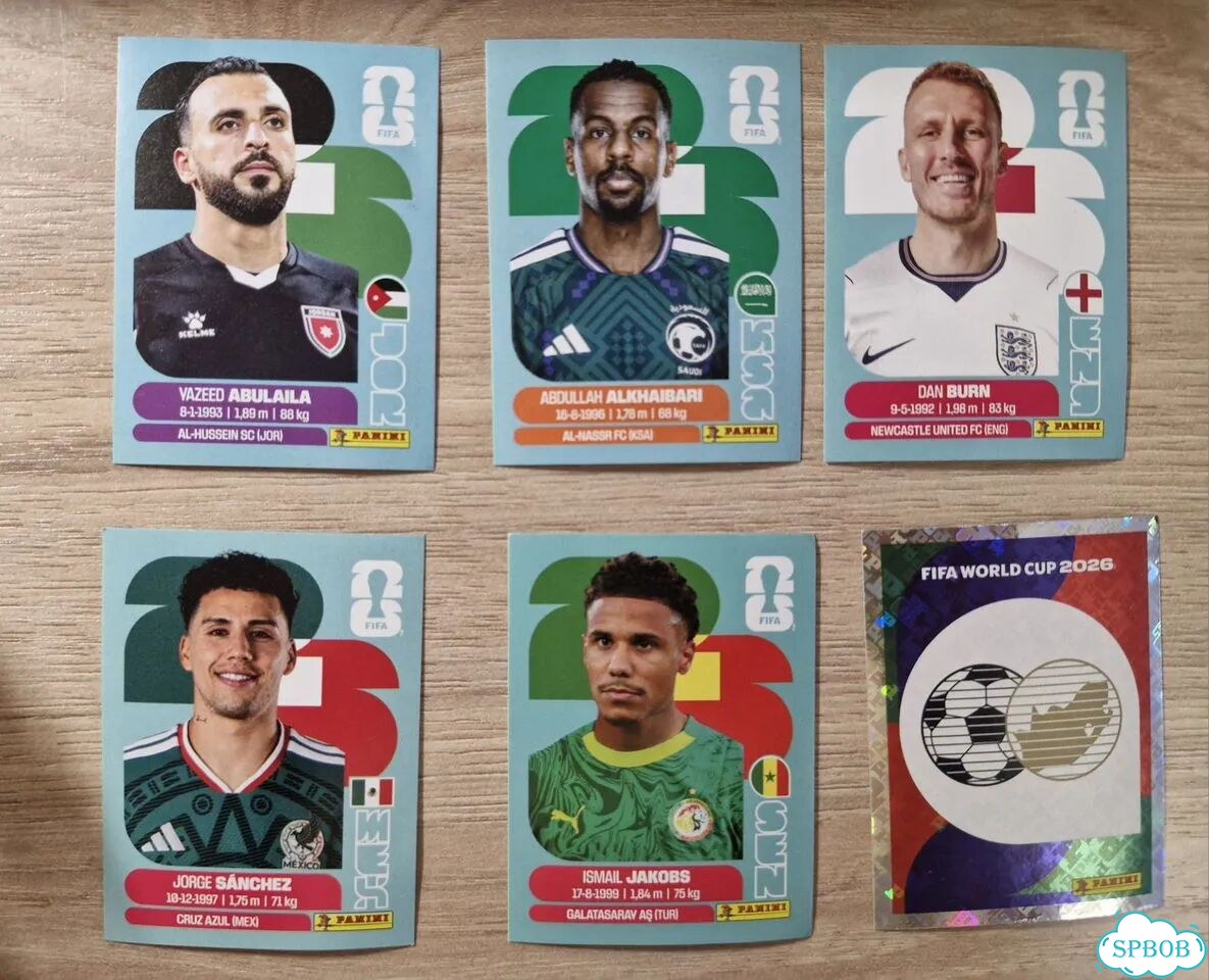 Наклейки panini Чм 2026 фото 1