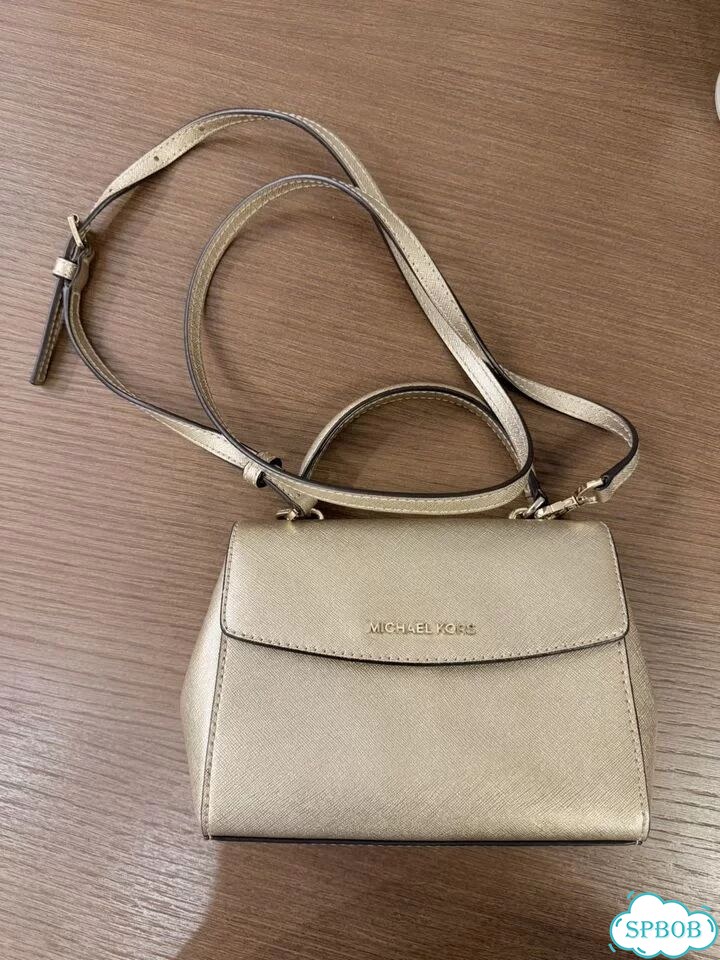 Сумка michael kors кроссбоди золотая майкл корс фото 1