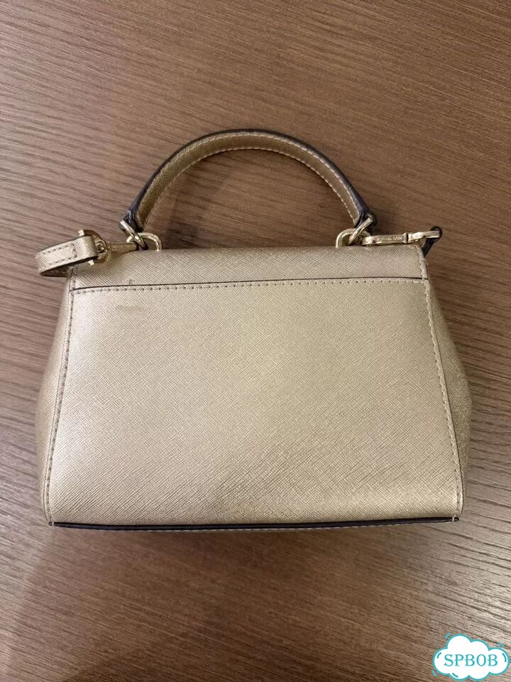 Сумка michael kors кроссбоди золотая майкл корс фото 6