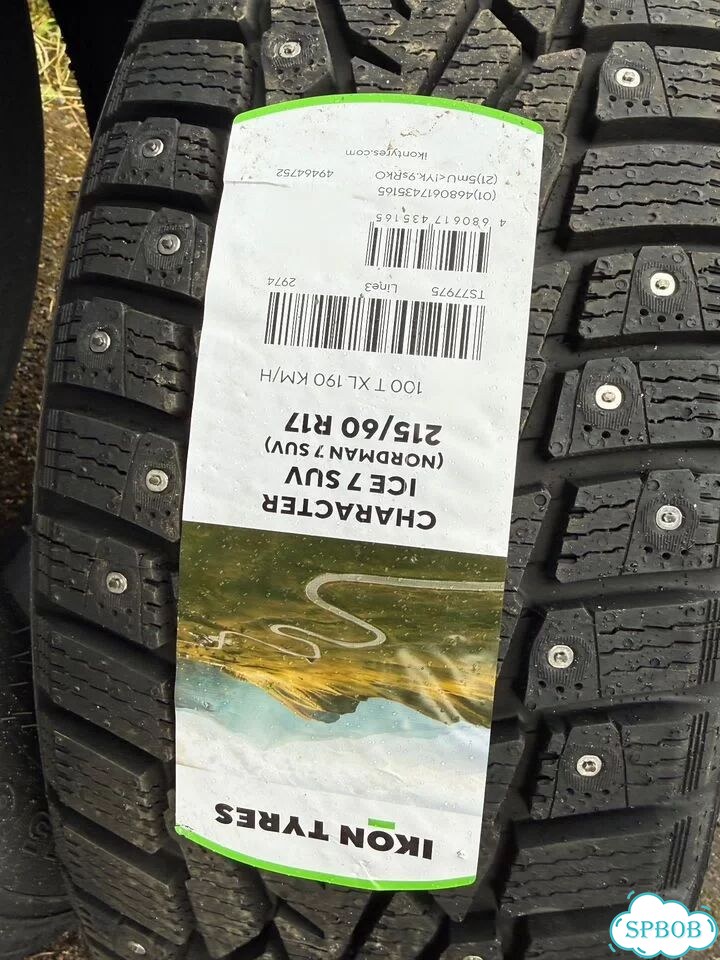 Ikon Tyres Character Ice 7 SUV 215/60 R17 100T фото 2