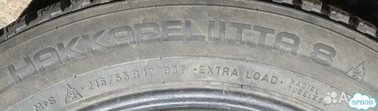 Nokian Tyres Hakkapeliitta 8 215/55 R17 фото 6