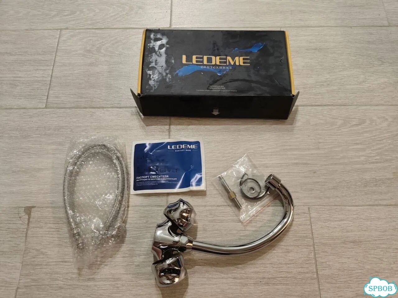 Смеситель для кухни Ledeme 7L4126 фото 3